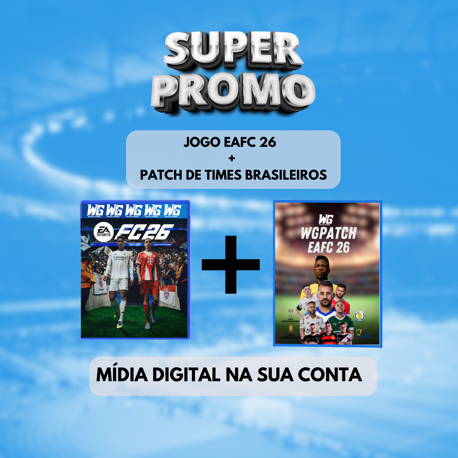 PATCH EAFC 26 + JOGO EAFC 26